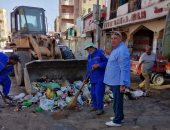 تنفيذ حملات نظافة لشوارع مدينة العريش تشمل الميادين ومحيط المدارس