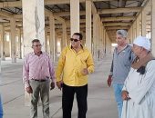 وكيل زراعة دمياط يتفقد شون تخزين الأرز بقرى المحافظة