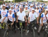 جهاز السادات ينظم ماراثون للدراجات بمناسبة مرور 44 عاما على إنشاء المدينة