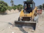 رفع 110 أطنان مخلفات وتحرير 17 محضرا لمخالفات تموينية بمركز الواسطى