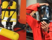 بتروسيف تُنفذ برنامج التدريب على استخدام أجهزة التنفس الذاتي بمواقع العمل 