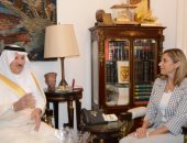 وزيرة الثقافة تلتقى سفير السعودية بالقاهرة لبحث تكثيف التعاون الثقافى