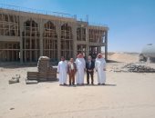 مناطق وسط سيناء تشهد تواصل العمل فى إنشاء مقرات خدمية جديدة.. صور