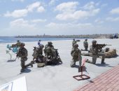 القوات البحرية المصرية والأمريكية تنفذان تدريب SOF-10 بنطاق الأسطول الشمالى