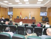 سكرتير عام بنى سويف يناقش الجهود المنفذة خلال 2022 فى مختلف القطاعات