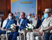 الرئيس السيسى: مصر نجحت فى تحقيق مسيرة التنمية بدعم الأشقاء فى الخليج