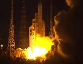 صاروخ آريان 5 يطلق أكبر قمر صناعى على الإطلاق من ميناء الفضاء الأوروبى