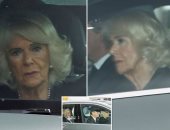 بملابس سوداء.. كاميلا فى أول ظهور بعدما أصبحت ملكة بريطانيا "صور"