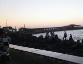 ممشى اللسان برأس البر مقصد رواد المصيف وفسحة مجانية صيفا وشتاء.. فيديو وصور