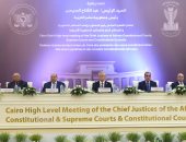 انطلاق فعاليات اجتماع القاهرة رفيع المستوى لرؤساء المحاكم الدستورية الأفريقية