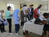 انطلاق أعمال الكشف الطبي للطلاب الجدد المرشحين لكليات جامعة المنيا.. صور