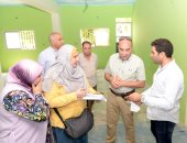 رئيس جامعة المنصورة يتفقد أعمال مركز رعاية وتنمية الطفولة قبل العام الدراسى