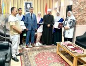 المنطقة الأزهرية بالإسكندرية تحتفل بأوائل الشهادتين الابتدائية والثانوية