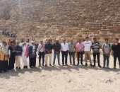 السياحة والآثار تنظم برنامجاً لمجموعة من الطلاب أوائل الثانوية العامة 