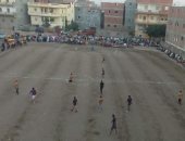 شباب قرية "درشابة" بالبحيرة ينظمون دورة كرة قدم شعبية لاكتشاف المواهب الرياضية