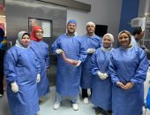 نجاح أول عملية تكميم معدة بالمنظار بمستشفى بنى سويف التخصصى.. صورة