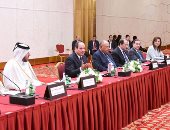 الرئيس السيسى يؤكد حرص مصر على التعاون الاقتصادى مع الشركات القطرية.. صور 