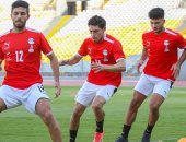 فقرة تدريبية وتقسيمة فى المران الختامى لمعسكر منتخب مصر الأول.. صور