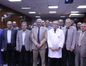 جامعة الأزهر تعقد ورشة عمل مناظير مفصل الركبة بمستشفى الحسين الجامعي 