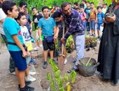 أطفال مدارس "الإنجيلية" يختتمون معسكر 100 مليون شجرة لخلق وعى بقضايا تغير المناخ