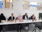 وكيل وزارة الصحة ببورسعيد يترأس اختبارات المتقدمات لمدارس التمريض.. صور