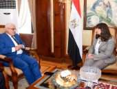 وزيرة الهجرة تلتقى رئيس "التأمين الاجتماعى" لبحث ملف المصريين بالخارج