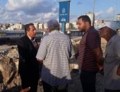 جولة تفقدية لرئيس شركة مياه الشرب بدمياط