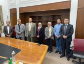 وفد من وزارة الرى يزور هيئة الأرصاد الجوية للاستعداد لـ COP27