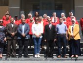 محافظ الإسكندرية يستضيف 100 طفل من ذوى الهمم لتوزيع الشنط والمستلزمات المدرسية