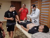 توقيع الكشف الطبى على لاعبى المنتخب الأوليمبى تنفيذا لتعليمات كاف