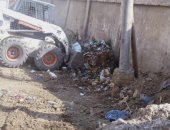 محافظ المنوفية يتابع جهود الوحدات المحلية فى أعمال رفع تراكمات القمامة