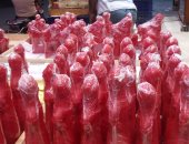 حلوى المولد النبوى في دمياط على كل شكل ولون.. والكيلو يبدأ من 45 جنيها.. فيديو وصور