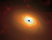 اكتشاف فقاعة من الغاز الساخن تتدفق حول الثقب الأسود الهائل فى مركز مجرتنا