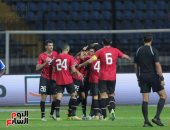 نهاية الشوط الأول.. منتخب مصر يتقدم على ليبيريا بهدف مرموش.. صور