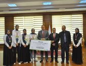 فوز فريق جامعة كفر الشيخ بالجائزة الثانية فى مسابقة صندوق رعاية المبتكرين