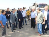 محافظ المنوفية يتفقد أعمال قطع الفرمة بشوارع بورسعيد والباجورى وإبراهيم الخليل