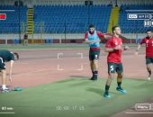 كواليس فوز منتخب مصر على ليبيريا 3 -0.. "الدكش" يكشف سر إحماء على جبر بدون حذاء (فيديو)