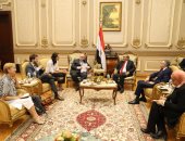 رئيس خارجية الشيوخ يلتقى رئيس جمعية الصداقة البرلمانية المصرية الفرنسية 
