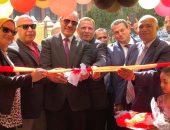 وكيل "تعليم الإسكندرية" يفتتح مبنى إدارة المنتزه أول التعليمية الجديد