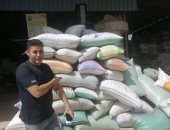 ضبط 35 طن أرز داخل مضربين بكفر الشيخ قبل بيعها فى السوق السوداء
