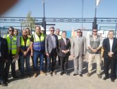 سفير اليابان فى القاهرة يتفقد رصيف الرورو بميناء شرق بورسعيد.. صور