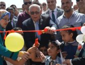محافظ بورسعيد يفتتح أعمال تطوير مدرسة زيدان سند الأساسية بالجنوب