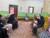 حياة كريمة.. تنظيم 79 "جلسة دوار" بأسوان ضمن تنمية الأسرة المصرية