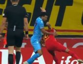 تريزيجيه يتسبب فى ركلة جزاء لـ طرابزون أمام قيصرى سبور.. فيديو