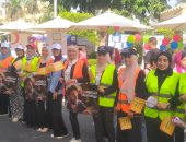 أنت أقوى من المخدرات.. انتشار فريق صندوق مكافحة الإدمان بجامعة القاهرة 