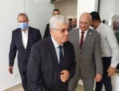 رئيس جامعة بنها يستقبل وزير التعليم العالي بأول يوم بالعام الجديد بالجامعة الأهلية 