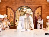 البابا تواضروس يدشن الكنيسة المرقسية بالأزبكية بعد تجديدها