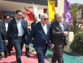 وزير التعليم ومحافظ بنى سويف يتابعان تنفيذ حصة مشاهدة بمدرسة الشروق