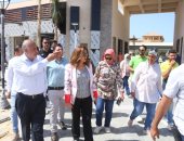 محافظ دمياط تبحث خطة تطوير منطقة اللسان وتتابع أعمال مبنى تنشيط السياحة