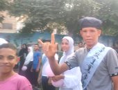 شاهد.. كيف أدى طلاب مدرسة الأمل للصم والبكم بالشرقية تحية العلم